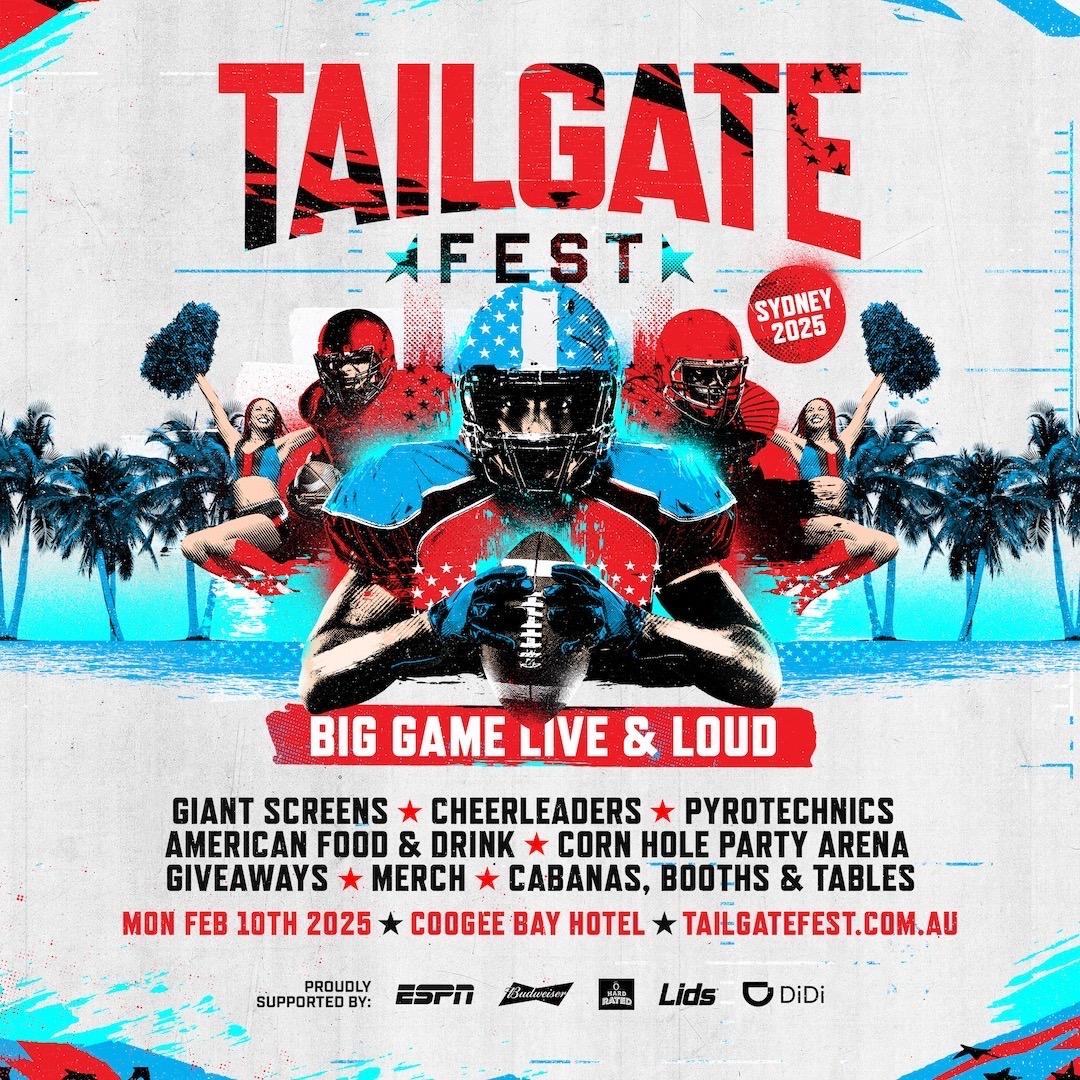 TAILGATE Fest. Touchdown in Sydney